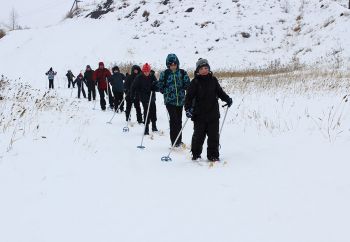 Юные туристы еманжелинского центра «Тайфун» совершили учебно-тренировочный 13-километровый лыжный поход