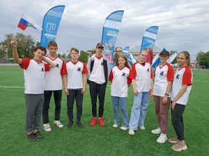 Команда Еманжелинского района приняла участие в VIII летнем областном фестивале ГТО в Троицке