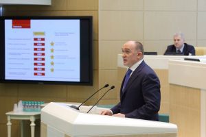 Борис Дубровский выступил на пленарном заседании Совета Федерации