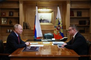 Визит Президента РФ Владимира Путина в Челябинск завершился встречей с губернатором Челябинской области Алексеем Текслером