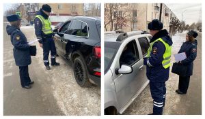 В Еманжелинске в ходе рейда судебные приставы вручили требования должникам, не уплатившим штрафы за нарушение ПДД