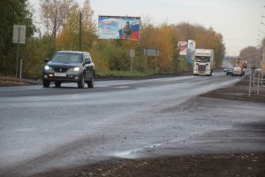 Завершаются дорожные работы на въезде в Еманжелинск