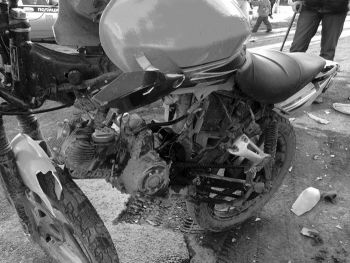 В Еманжелинске разбились мотоциклисты