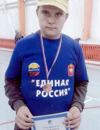 Лидер еманжелинской команды спортсменов - Александр Пшеницын