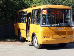 В Еманжелинск на этой неделе прибыл новый школьный автобус