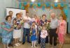 В Красногорском Еманжелинского района сотрудники ЗАГСа и члены поселкового женсовета чествовали четыре семейных пары