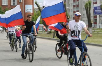 Велопробег в День России стал традиционным