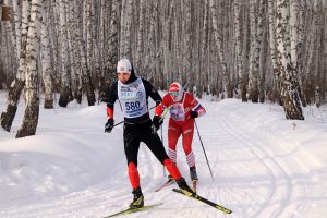 150 лыжников-любителей приняли участие в массовой гонке «Лыжня России-2021» в городском бору Еманжелинска