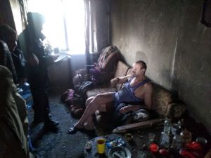 В Еманжелинском районе огнеборцы спасли жителей многоквартирного дома