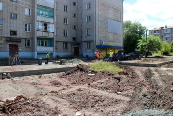 В Еманжелинском районе начались работы по благоустройству в рамках проекта «Городская среда»