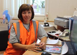 На станции Еманжелинск трудится потомственный железнодорожник Анна Палтусова