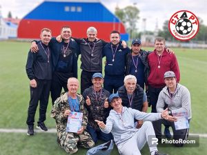 Красногорские футболисты приняли участие в турнире ветеранов в Пласте