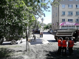 На улице Герцена в городе