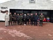 Мотоциклисты Еманжелинска приняли активное участие в праздничных мероприятиях, посвященных 79-летию Великой Победы
