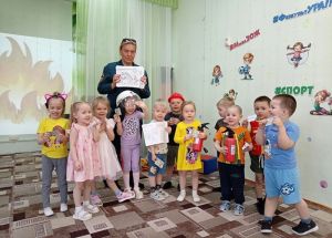 В поселке Красногорском прошла неделя пожарной безопасности