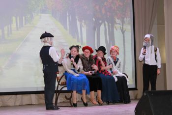 Ученики показали "Сказку о потеряном времени"