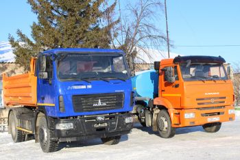 Автопарк специализированной техники Еманжелинского района пополнился новым транспортом
