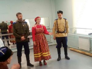 В Еманжелинске прошли казачьи вечерки