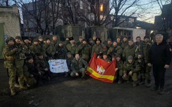 Делегация контрольно-счетной палаты Челябинской области доставила подарки на Донбасс &ndash; добровольцам батальона &laquo;Южноуралец&raquo;