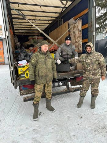 Еманжелинцы-военнослужащие СВО передают огромное спасибо и приветы землякам, собравшим для них посылки к Новому году