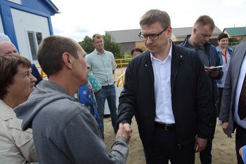 Алексей Текслер обозначил точки роста Сосновского района