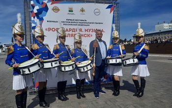Еманжелинские &laquo;Веселые барабанщики&raquo; приняли участие в первом региональном фестивале &laquo;Росгвардия. Музыка. Челябинск&raquo;