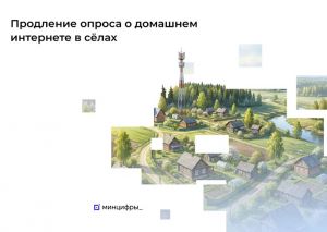 В Челябинской области опрос о потребности в домашнем интернете в сельских районах продлен до конца апреля