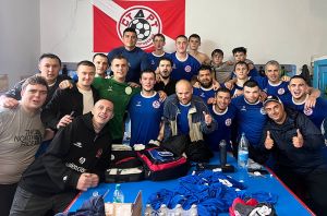 Красногорские футболисты одержали убедительную победу в домашнем матче чемпионата Челябинской области «Урожай» и продолжили беспроигрышную серию игр