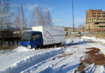 В Еманжелинске пропал грузовой автомобиль... без двигателя