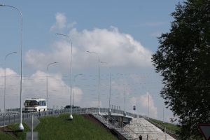 Завершено строительство путепровода в Новосинеглазово &ndash; транспортная доступность посёлка значительно улучшена