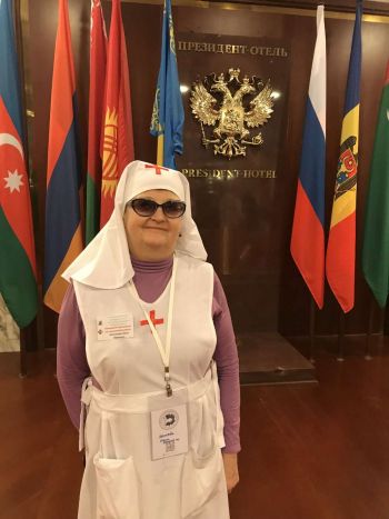 На XI Общецерковном съезде по социальному служению побывала помощник настоятеля Свято-Введенского храма